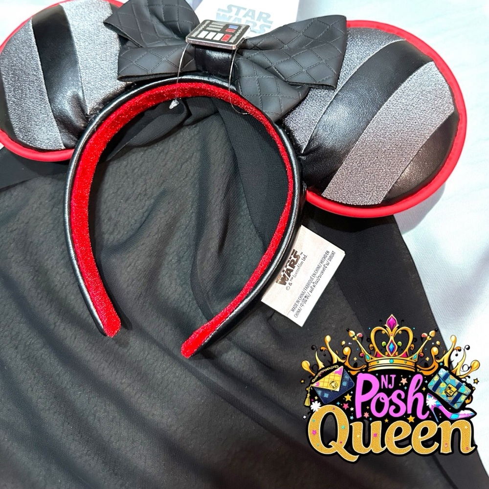 Disney Minnie Ears Headband - Star Wars - Darth Vader - Picture 3 of 5